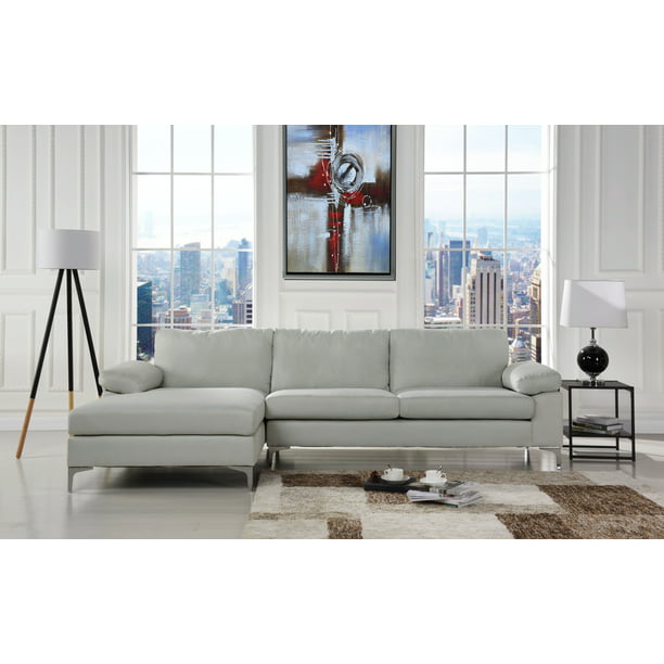modern large linen fabric sectional sofa l shape couch with extra wide chaise lounge beige