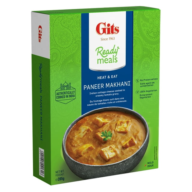 Gits Heat and Eat Paneer Makhani, 285 g