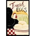 thumbnail image 2 of DiPaolo, Dan 17x24 Gold Ornate Wood Framed with Double Matting Museum Art Print Titled - Fresh Eggs, 2 of 4
