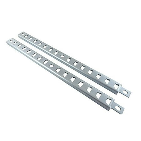 taytools 468990 2 piece set 24 long vertical uprights 5/32 thick for high load lumber wood rack shelf system