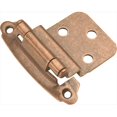 thumbnail image 1 of Antique Copper Surface Self-Closing 0.37 In. Offset Hinge 2-Pack, 1 of 1