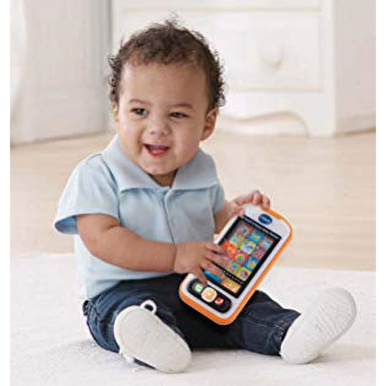 VTech Touch and Swipe Baby Phone Orange