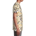thumbnail image 6 of Wukai Snake And Floral Youth Unisex Short Sleeve T-Shirt for Boys, Girls, Teens, and Kids-Small, 6 of 7
