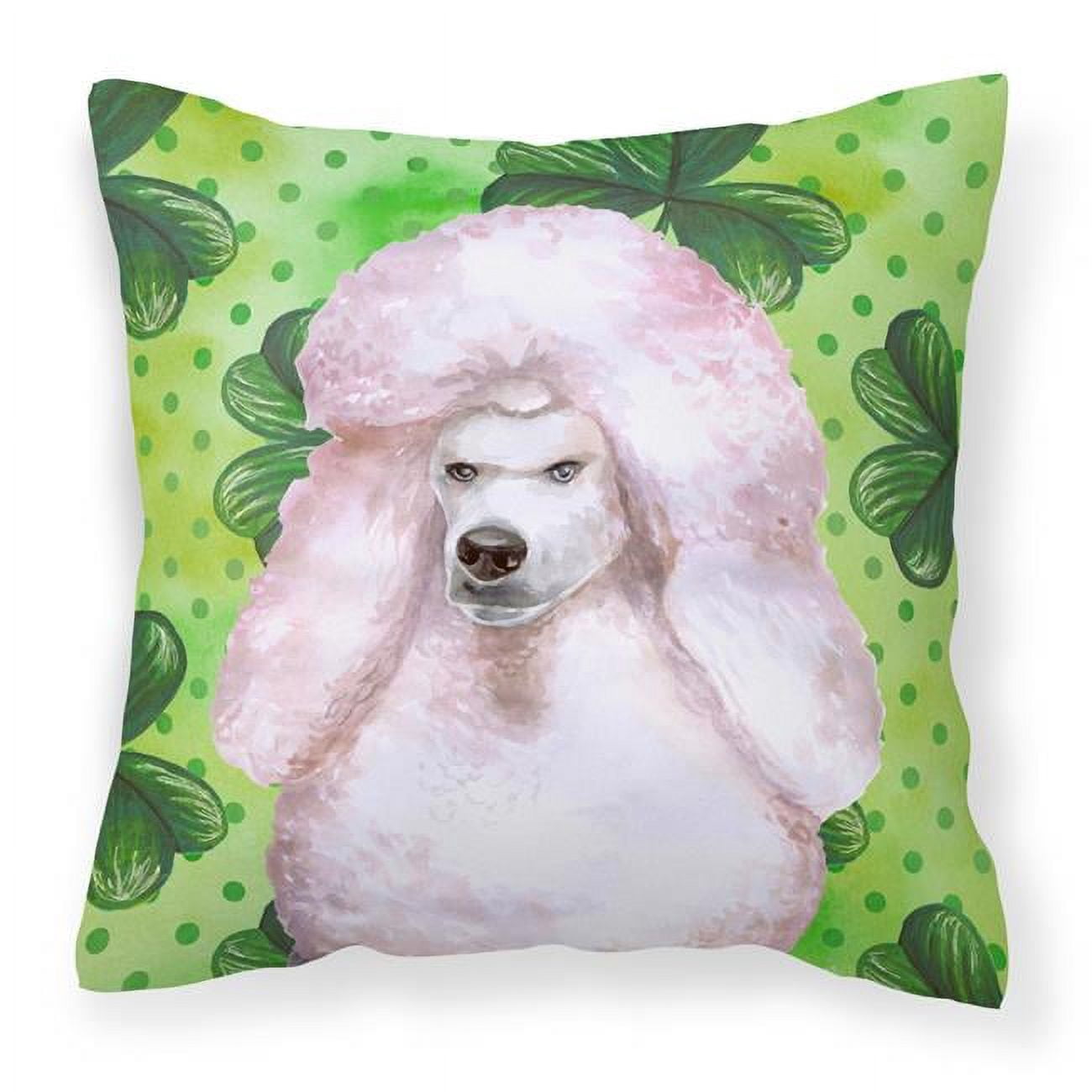 Carolines Treasures BB9891PW1414 White Standard Poodle St Patricks
