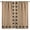 Brown-black, variant on Semi Sheer Curtains Panels, Rustic Blue Star on Red White Striped Rod Pocket Top Voile Window Treatments Drapes for Living Room Bedroom Kitchen, 2 Panels 52x63 in Independence Day Flag