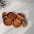 thumbnail image 4 of Wooden Tray Oval Tea Set Fruit Tray Nut Tray Household Tea Tray, 4 of 9