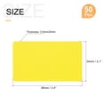 thumbnail image 2 of 50 Pack Blank Cards 20mil ID Cards Blank Credit Cards Yellow, 2 of 6