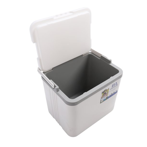 Refrigerador Portátil Aislado 15L, EPS De Alimentaria Retención De Hielo Asas Resistentes Caja Enfriadora Dura Con Aislamiento De Enfriamiento Duradero Para Camping,