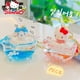 thumbnail image 2 of Llaveros de la serie Sanrio Melody Kuromi Hello Kitty Cinnamoroll, colgantes de dibujos animados para llaves de coche, barco y bañera Fivean unisex, 2 of 2