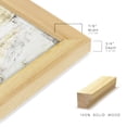 thumbnail image 2 of Une Fleur II - Framed Print w/glass - Natural Wood, 2 of 7