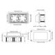 thumbnail image 3 of RV Side Vent Fan 12V 6W Motorhome Ventilation Exhaust Fan with Rainproof Cover for RV Trailer Bathroom Kitchen, 3 of 4