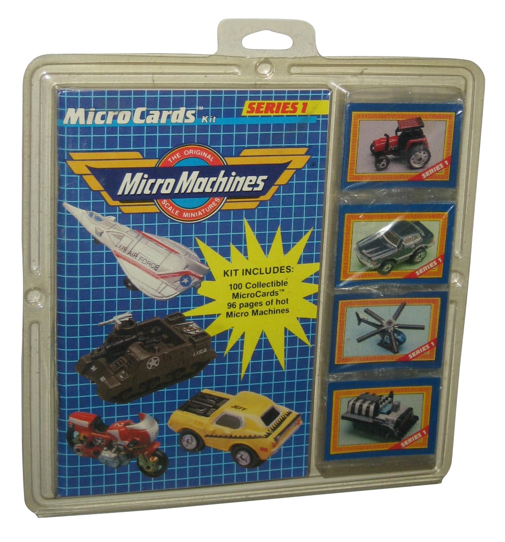 Micro Machines MicroCards Series 1 Book & Cards Set