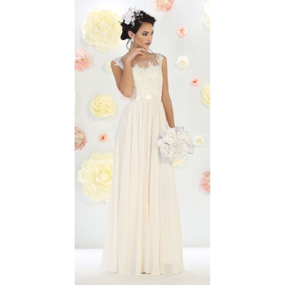 Modest Wedding Reception Dress