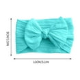 thumbnail image 2 of RXMEKW Hair Bows for Girls Soft Nylon Baby Hairband, Elastic Bow Hair Tie for borns, 2 of 2