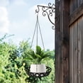 thumbnail image 5 of Plant Hanger Indoor Outdoor, Hanging Planter for Indoor Outdoor Plants, Hanging Plant Holder Shelf, Plant Hanging Basket, Decorative Metal Flower Holder, 5 of 6
