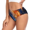 thumbnail image 2 of Balery Galactic Dog Swirls Art Ropa Interior de Algodón para Mujer con Dibujo – Braguitas Cómodas y Elásticas, Estilo Clásico-Small, 2 of 6