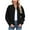Black, variant on felwors Womens Bomber Jacket Zip Up Casual Jackets Lightweight Trendy Outerwear Coat with Pockets Pink, L
