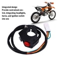thumbnail image 3 of Interruptor De La Bocina Del Faros De La Motocicleta 7811 107 0000 Interruptor De Control De Agarre De Manejo Integrado Multifuncional Con Material ABS Para EC 250 300 250F, 3 of 7