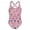 X1Pink, variant on Independence Day Girls Patriotic Flag Star Print One Piece Swimsuit 4th of July Bathing Suit for Beach Pool Size:9-10 Years