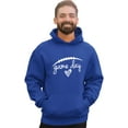 thumbnail image 3 of Go All Out Game Day Football Sweatshirt Hoodie Mens/Women, 3 of 5