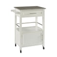 thumbnail image 1 of Cliff White Kitchen Cart, 1 of 9