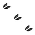 thumbnail image 1 of yingyy 1/2/3/5 2pcs Universal Air Intake Inlet Bonnet Hoods Carbon Fibre Side Vent Accessories Modification Decoration Styling Sticker 3PCS, 1 of 6