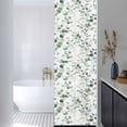 thumbnail image 2 of Green Eucalyptus Leaf Window Privacy Film Watercolor Farm Plant Decorative Glass Window Film UV Blocking Static Cling Non-Adhesive Sticker Covering for Home Door 29.5 x 118 inches, 2 of 7