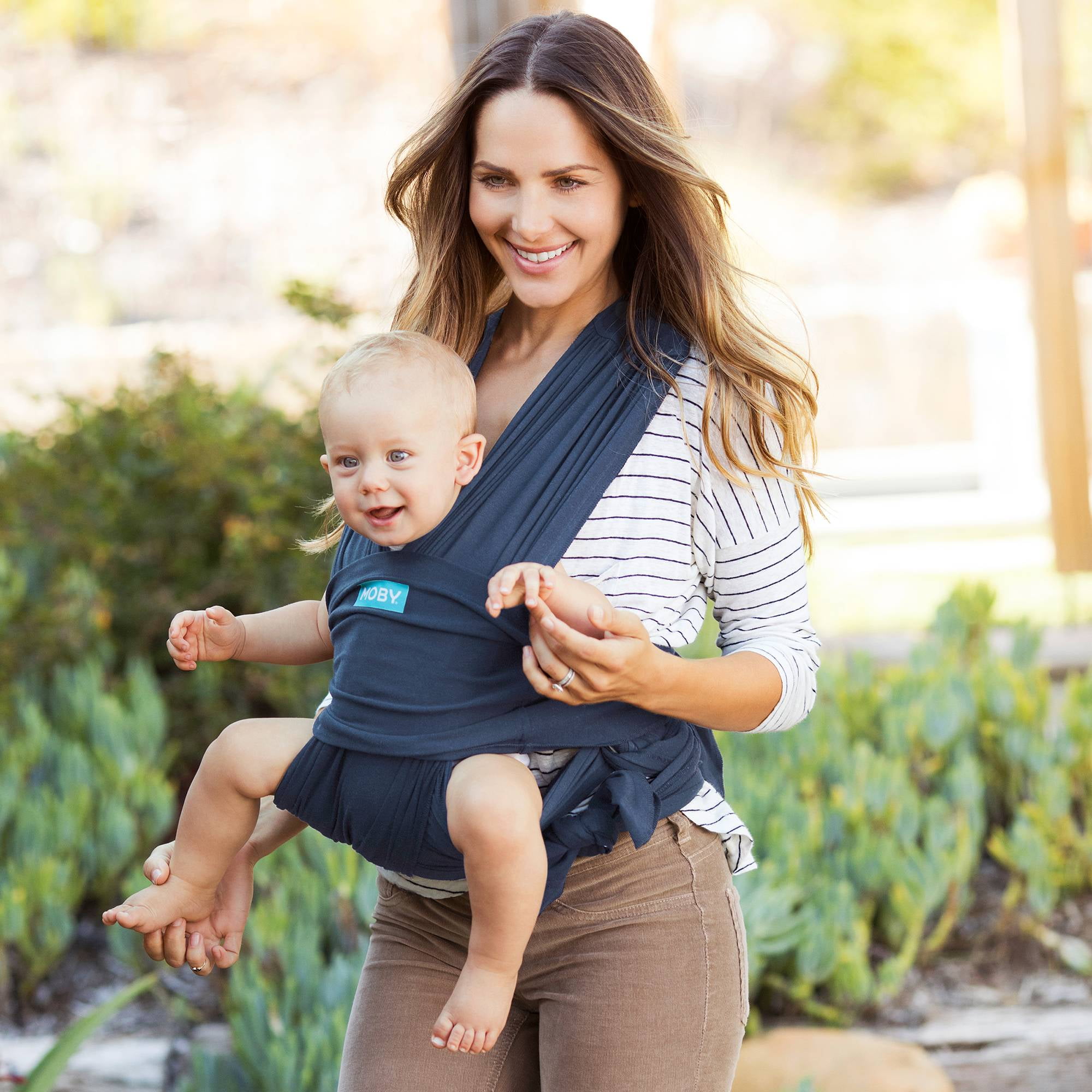 Moby Wrap Fit Hybrid Baby Carrier in Midnight