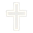 thumbnail image 2 of Cross Shaped LED Neon Wall Sign Light Soft Glow Ambient Neon Lamp USB Powered Decorative Night Light For Living Room Bedroom Bar Wedding Holiday Home Wall Decor8.3×11.0 Inch, 2 of 6