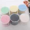 thumbnail image 3 of Trayknick 200Pcs Sharp Round Spiral Head Cotton Swabs Ear Picks Cosmetics Cleaning Sticks, 3 of 13