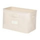 thumbnail image 4 of Cubo de almacenamiento para manta de edredón con asa, bolsa de almacenamiento de manta plegable para manta, dormitorio, suéter, ropa, edredones Sin Macarena  organizador de almacenamiento de armario, 4 of 8