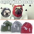 thumbnail image 1 of Xihbxyly Gorro Cálido para Perro, Material Acrílico Suave, Acogedor Tocado Navideño, Elegantes Opciones En Rojo, Gris y Verde, Perfecto para Perros Grandes y Medianos, Sesiones de Fotos de Invierno,, 1 of 2