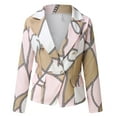 thumbnail image 4 of Vedolay Coats Womens Blazer Jackets Casual Open Front Long Sleeve Work Office Top,Pink M, 4 of 5