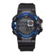 thumbnail image 1 of Reloj de goma electrónico para deportes al aire libre para hombres Reloj de pulsera impermeable para estudiantes (azul), 1 of 2