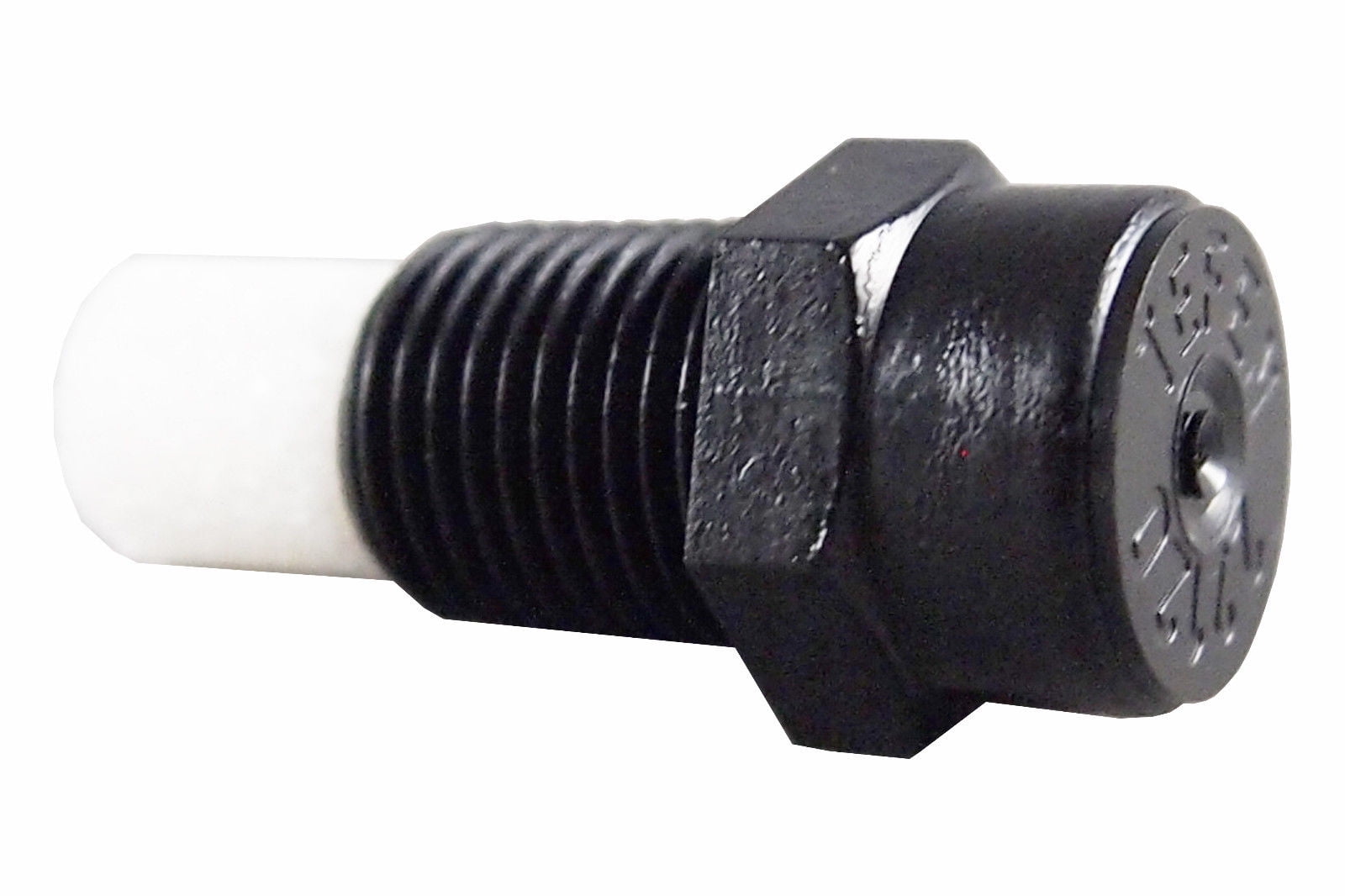 10 Pack) Plastic Fog Nozzle W Poly Filter Misting Poultry Black 1 8" NPT 3 GPH by Tefen