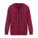 thumbnail image 4 of Puntoco moda mujer manga larga cremallera frente abierto prendas de vestir exteriores sueltas impresión blusa abrigo tops bolsillos blusa con capucha Puntoco Puntoco-1, 4 of 5