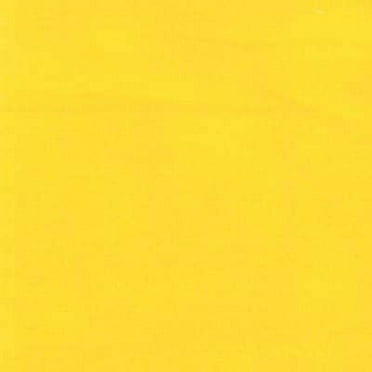 DECORATIVE SILK INC. POLY POPLIN FABRIC 100% POLYESTER 60" WIDE Tablecloth Panel"( PENCIL YELLOW )