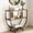 Brown, variant on 3 Tier Console Tables, 30" Height Entryway Table, Sofa Table Behind Couch Table, Industrial Entryway Furniture Entry Way Table with Storage for Living Room, Hallway, Entrance,