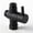 Matte Black, variant on Brass Shower Arm Diverter for Fixed Shower Head with 2-Way Diverter, Chrome Plated Finish