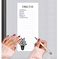 thumbnail image 6 of Inkdotpot Pack of 3 Magnetic Fridge To-Do List Notepads- Magnetic Memo Pads For Refrigerator-(50 Sheets Each)-AM, 6 of 7
