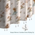 thumbnail image 6 of Beige Fairy Mushroom Pattern Shower Curtain 72"x72" ,Bathroom Decorative Shower Curtains Set with 12 Hooks,Modern Waterproof Washable Shower Curtain, 6 of 6