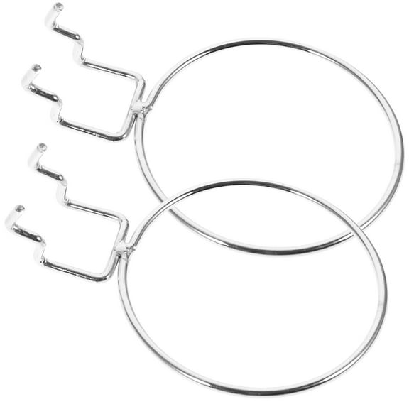 OULII Back to School Pegboard Hook Set Durable Design Stainless Steel 2pcs For Hallway