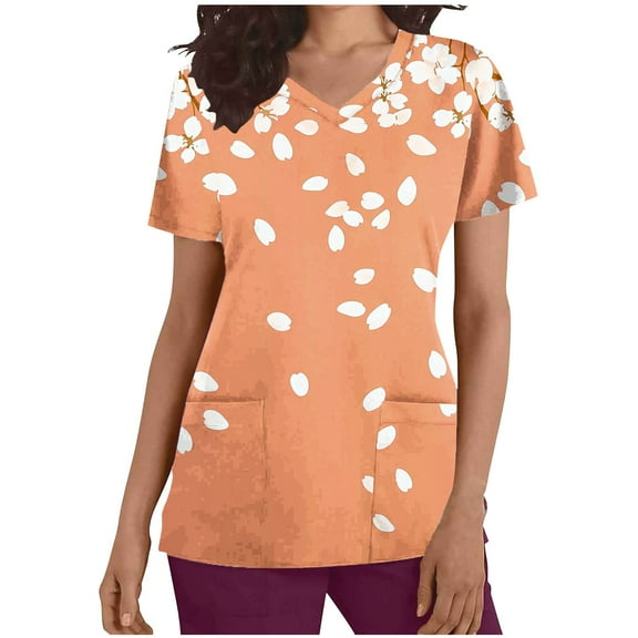 Lumivie Crop Tops For Women Trendy Graphic Baseball Tshirts Shirts For Women Plus Size Plus Size Dress Blouses For Women 3X Women'S T Shirts Pack V Neck