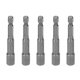 thumbnail image 3 of Broca Magnética, 5 Piezas De Broca De Alta Dureza 6150 Acero Al Cromo Vanadio Para La Industria De Reparación De Automóviles Para El Mantenimiento Del Hogar Para La Decoración Fyydes Screw Repair Socket, 3 of 8