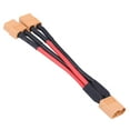 XT60 Parallel Battery Pack Connector Adapter 14AWG Cable for RC Lipo 1