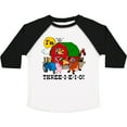 thumbnail image 3 of Inktastic Three-i-e-i-o Boys or Girls Toddler T-Shirt, 3 of 5