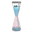 thumbnail image 4 of deevoka 2xLiquid Motion Timer Liquid Hourglass for Office Desktop Accessories Random Color, 4 of 9