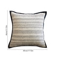 thumbnail image 3 of Off White Decorative Throw Pillow Covers, Boho Farmhouse Square Cushion, Cozy Soft Accent Pillows for Couch Sofa Bed Living Room Home White, 3 of 6
