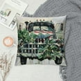thumbnail image 2 of ARISTURING  Farmhouse Spring Summer Pillow Covers Home Decor Eucalyptus Leaves Truck Vase Home Sweet Home Bless Our Home Cushion Case for Sofa Couch, 2 of 5