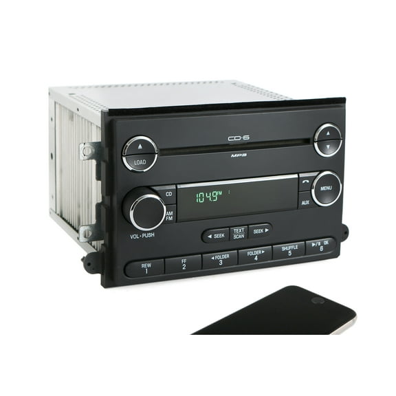 Restored 2006-09 Ford Fusion Mercury Milan AMFM 6 CD Radio w Bluetooth Mod 8E5T-18C815-AG (Refurbished)